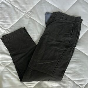 Banana Republic Black Aiden Chinos Slim Fit